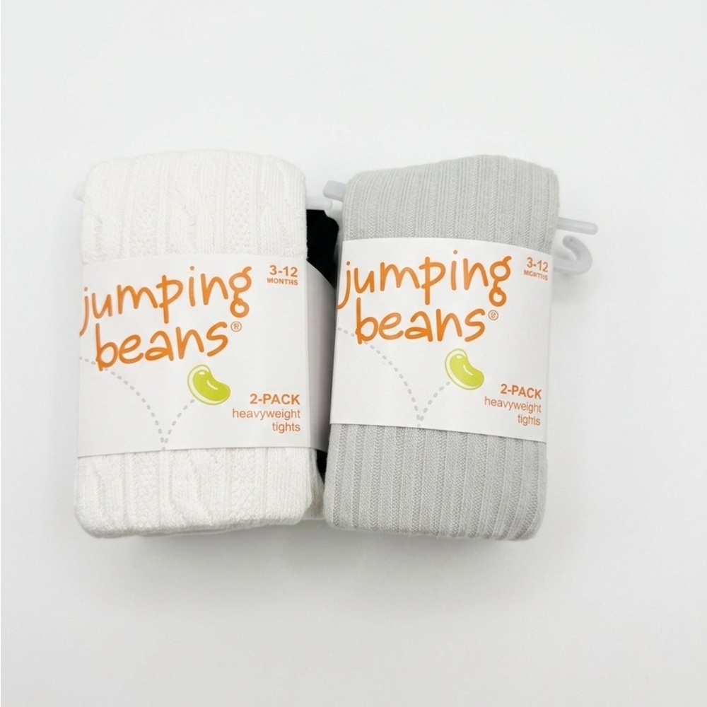 4 NWT Jumping Beans Baby Tights Set